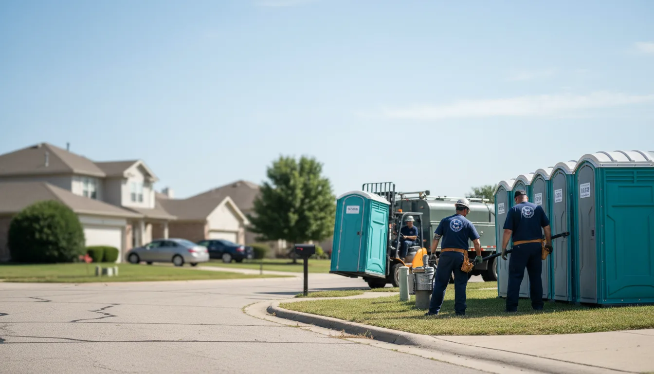 Porta Potty Rental in Hills, IA near me